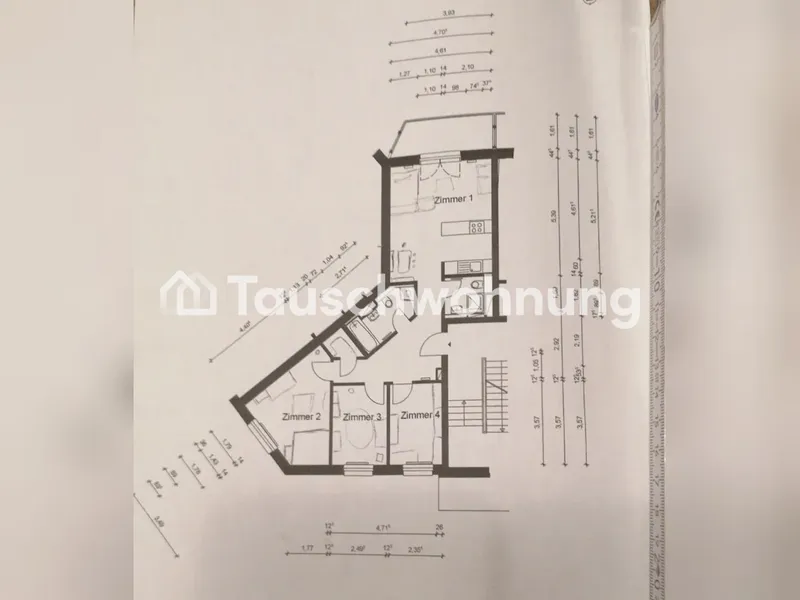 Tauschwohnung: 4Zimmer, Balkon, 2Bäder, an der Bucht — photo 1